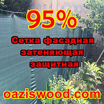 Залишки – довжину уточнюйте Сітка 1.05м 110г/м2 захисна, фасадна, затіняюча 95% для заборів і огорож., фото 3