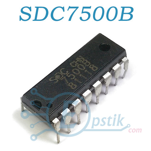 SDC7500B, PWM контролер живлення, DIP16