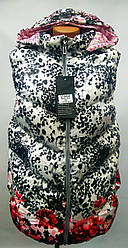 Безрукавка жіноча плямиста двосторонній