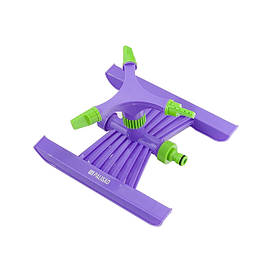 Розбризкувач пласт., вращ. з 3 лоп., штуц D 3/4", з підст., S поля. 180 кв. м, D 15 м PALISAD