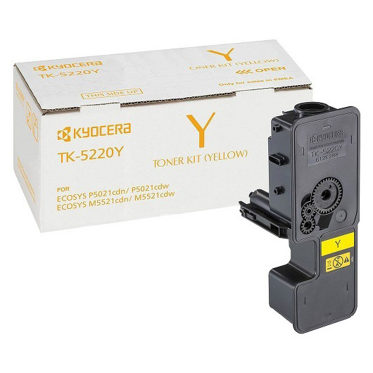 Тонер TK-5220Y (M5521cdn/cdw, P5021cdn/cdw)