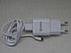 Мережевий зарядний пристрій Inkax CD-27 micro USB 2.1 А білий кабель, фото 8