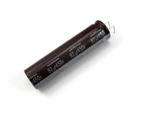 Конденсатор 82uf 450v 82мкФ 450В 12mm X 50mm
