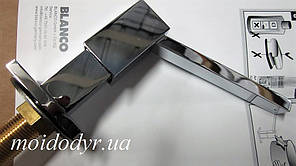 Дозатор рідкого миючого засобу BLANCO QUADRIS хром