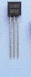 Транзистор біполярний 2SC1815 C1815 0.15A 50V TO92 NPN, фото 1
