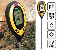 Профессиональный анализатор почвы 4 в 1 FLO 89000 (РН, влажность, освещённость, температура). Польша