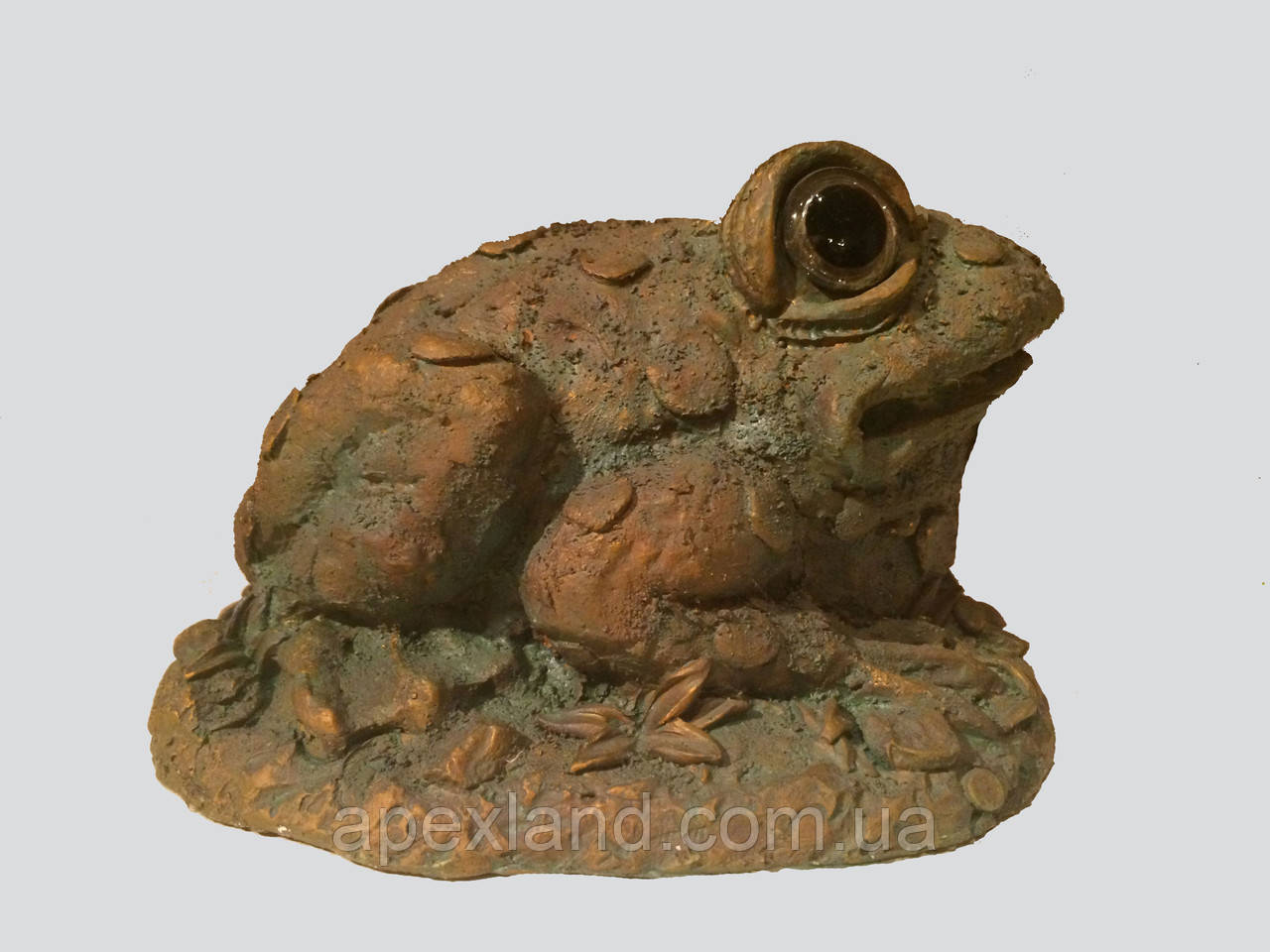 Фігурка "Жаба" — декоративна фігурка для саду.