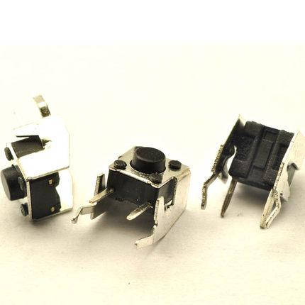 Кнопка кутова для ТВ 6x6x5 мм 4pin, фото 1