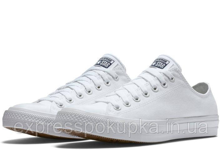 Жіночі/чоловічі кеди Converse CHUCK TAYLOR ALL STAR 2 білі низькі White low