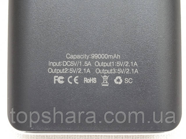 UKC Smart Power Bank (павер банк) 99000mAh с дисплеем