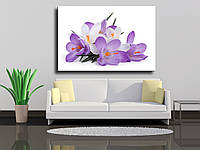 Картина на полотні "Букет ніжно-фіолетових квітів"