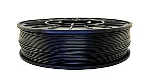 Нитка ABS-X (АБС-X) пластик для 3D принтера, Чорний (1.75 мм/0.75 кг)