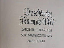  Альбом Самые красивые женщины мира 1933 год на немецком языке., фото 2