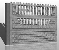 Еврозабор бетонный. Плита "Балясина"
