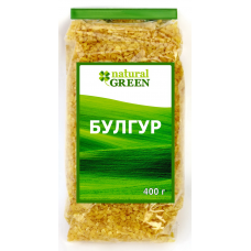 Булгур NATURAL GREEN 400г