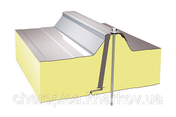 Сендвіч-панель Ruukki SP2B E-PIR AGRIPRO, фото 1