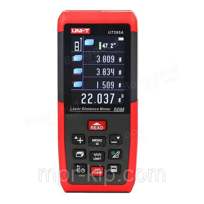 Професійний лазерний далекомір ( лазерна рулетка) UNI-T UT395A (0,05-50 м)
