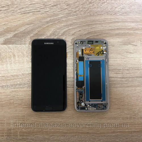 Дисплей Samsung G935 Galaxy S7 Edge Чорний(Black),GH97-18533A, Super AMOLED!
