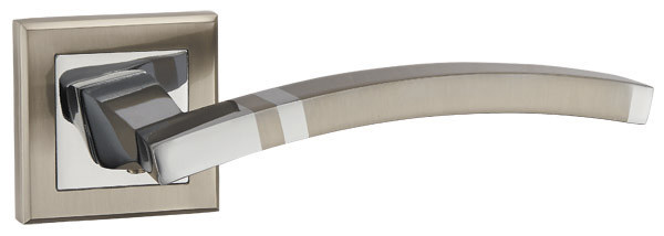 Ручка роздільна PUNTO NAVY QL SN/CP (матовий нікель/хром)