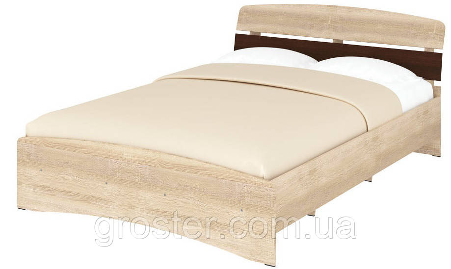 Ліжко полуторне 140 Мілана. Меблі для спальні., фото 1