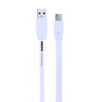 MicroUSB кабель Remax Full Speed RC-001m 2m white