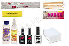 Стартовий набір для покриття гель-лаком без лампи PNB (маленький)