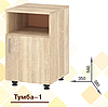 Приліжкова тумба-1 Мілана. Меблі для спальні., фото 3