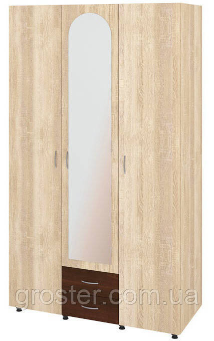 Шафа тристулкова Мілана. Меблі для спальні., фото 1