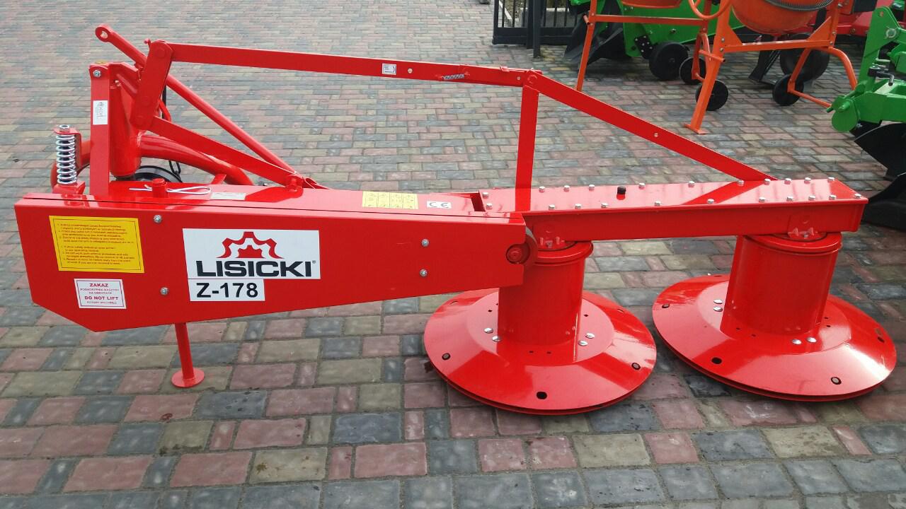 Косилка роторна Lisicki 1,35 м. Польща для мінітрактора - фото 1 - id-p682997949