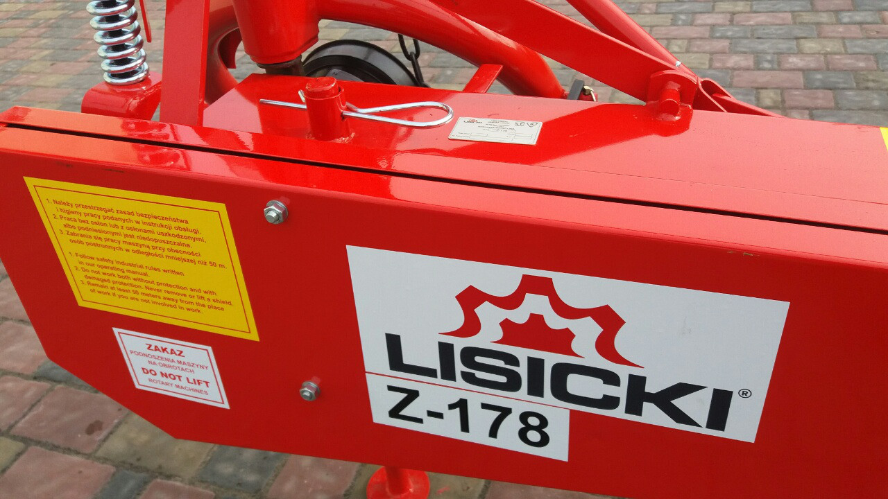 Косилка роторна Lisicki 1,35 м. Польща для мінітрактора - фото 6 - id-p682997949