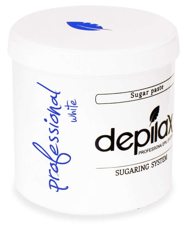 Біла Цукрова паста для шугарингу Depilax White Exclusive Professional 1200г