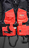 Страхувальний Рятувальний Жилет J19 Golden Catch, L, з карманами. До 90 кг, фото 9