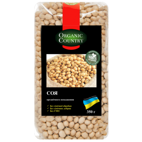 Соя органічна, Organic country 350г