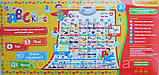 Килимок інтерактивний Плакат англійською мовою М7031 Дитячий  плакат, фото 3