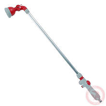 Пістолет-розпилювач на штанзі 90 см для поливу 9 функціональний (центральний, туман, душ, повний, кутовий)