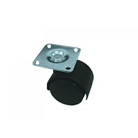 Ролик меблевий з майданчиком Ø40 мм