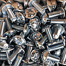 Гвинт DIN 967 з прессшайбою М 8х20 мм. Білий цинк, фото 2