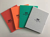 3M 50883 Абразивна губка, P280-320 - Softback Sanding Sponge Fine, 115х140х5 мм, помаранчевий