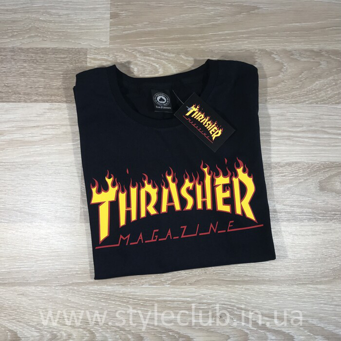 Футболка Thrasher жіноча | бірка | Живі фото