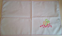 Великодня полотенце 46х28 см з вишивкою гладдю