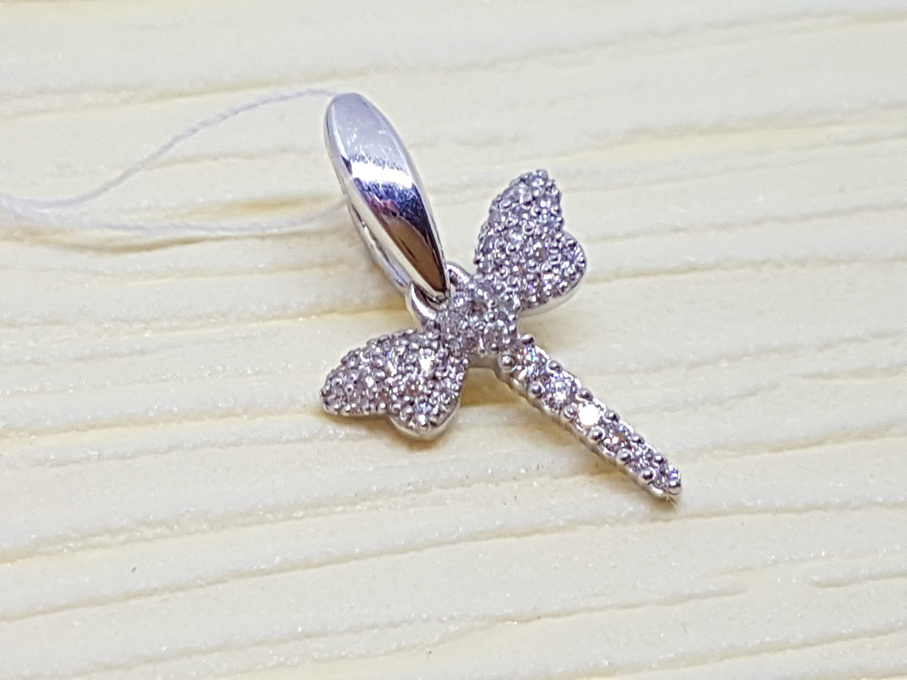 Срібна підвіска з фіанітами.   3977р