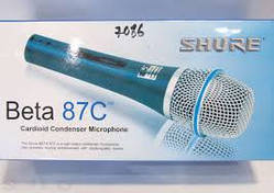 Динамічний мікрофон Shure Beta 87C