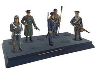 Демонстраційна підставка для фігурок солдатиків колекції Eaglemoss. 18 шт.