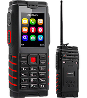 IOutdoor T2, IP68, 4500 mAh, Рация Walkie-Talkie, Мощный фонарь, 2 SIM, MP3/MP4, PowerBank, дисплей 2.4"