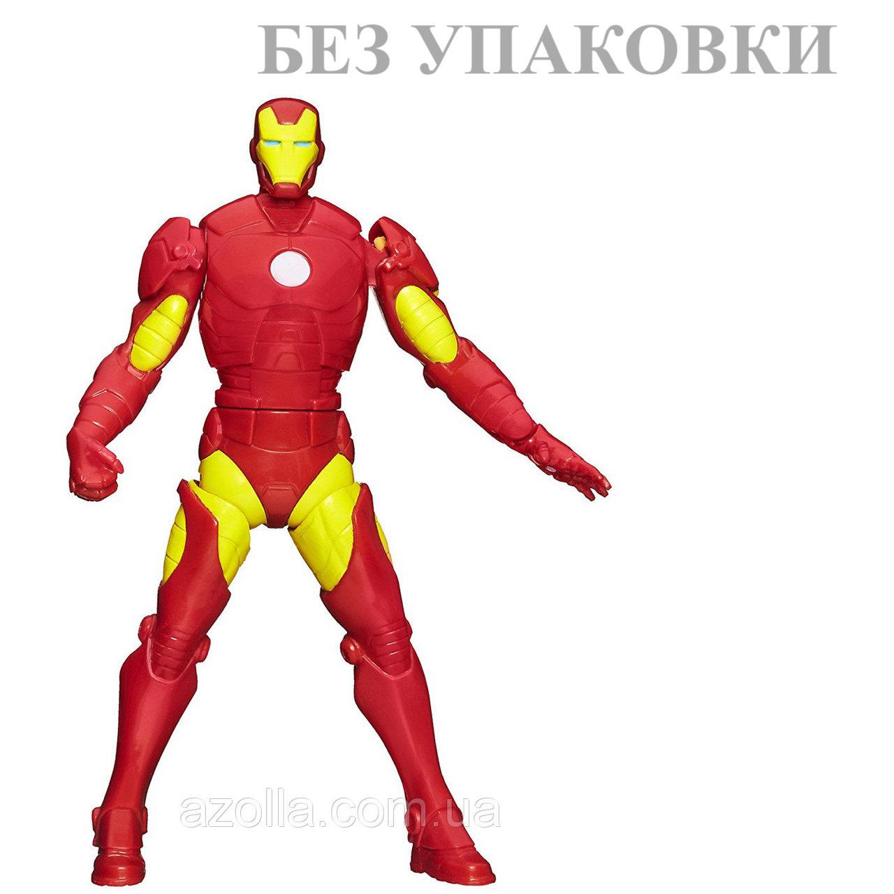 Рухома фігурка Залізна Людина 15СМ - Iron Man, Avengers, Assemble, Squeeze Legs, Hasbro