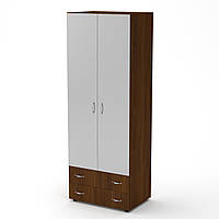 Шкаф-5 для одежды с зеркалами 80х54х218 см.