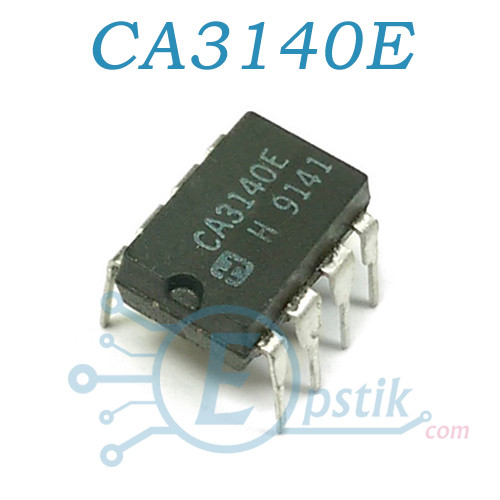 CA3140E, Двоканальний операційний підсилювач, DIP-8