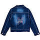 Піджак джинсовий для дівчинки, фото 2