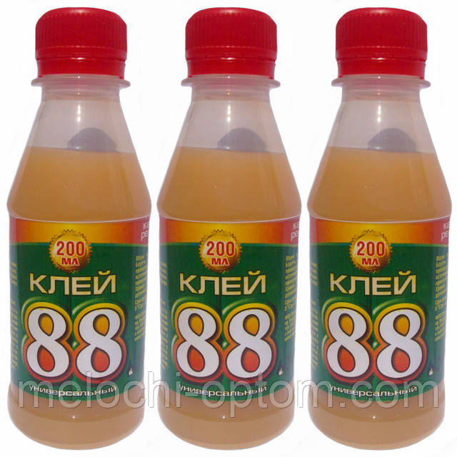 Клей універсальний 88 (200ml) для гуми, металу, шкіри і тканини