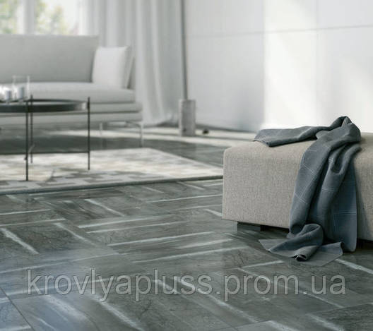 Підлоговий кахель керамограніт MORIS GRAPHITE, фото 2